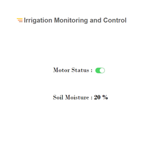 IOT IRRIGATION MONITORING